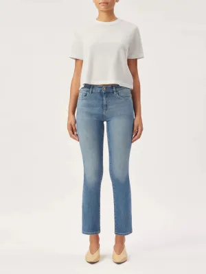 DL1961 Mara Straight Ankle Jeans Airway