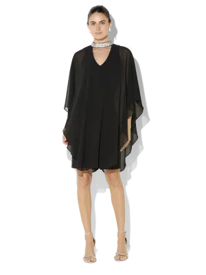 Elke Black Cocktail Dress