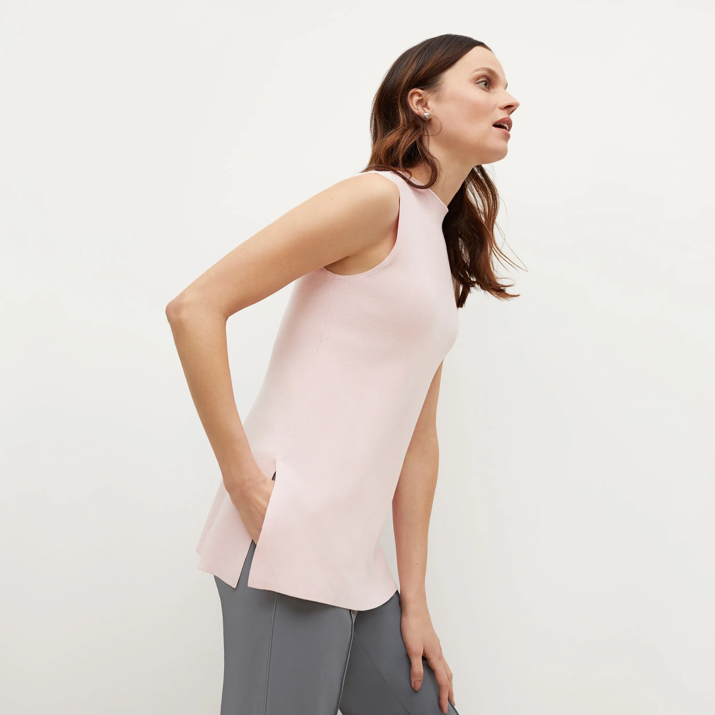Giulia Top - 365Knit :: Rosewater