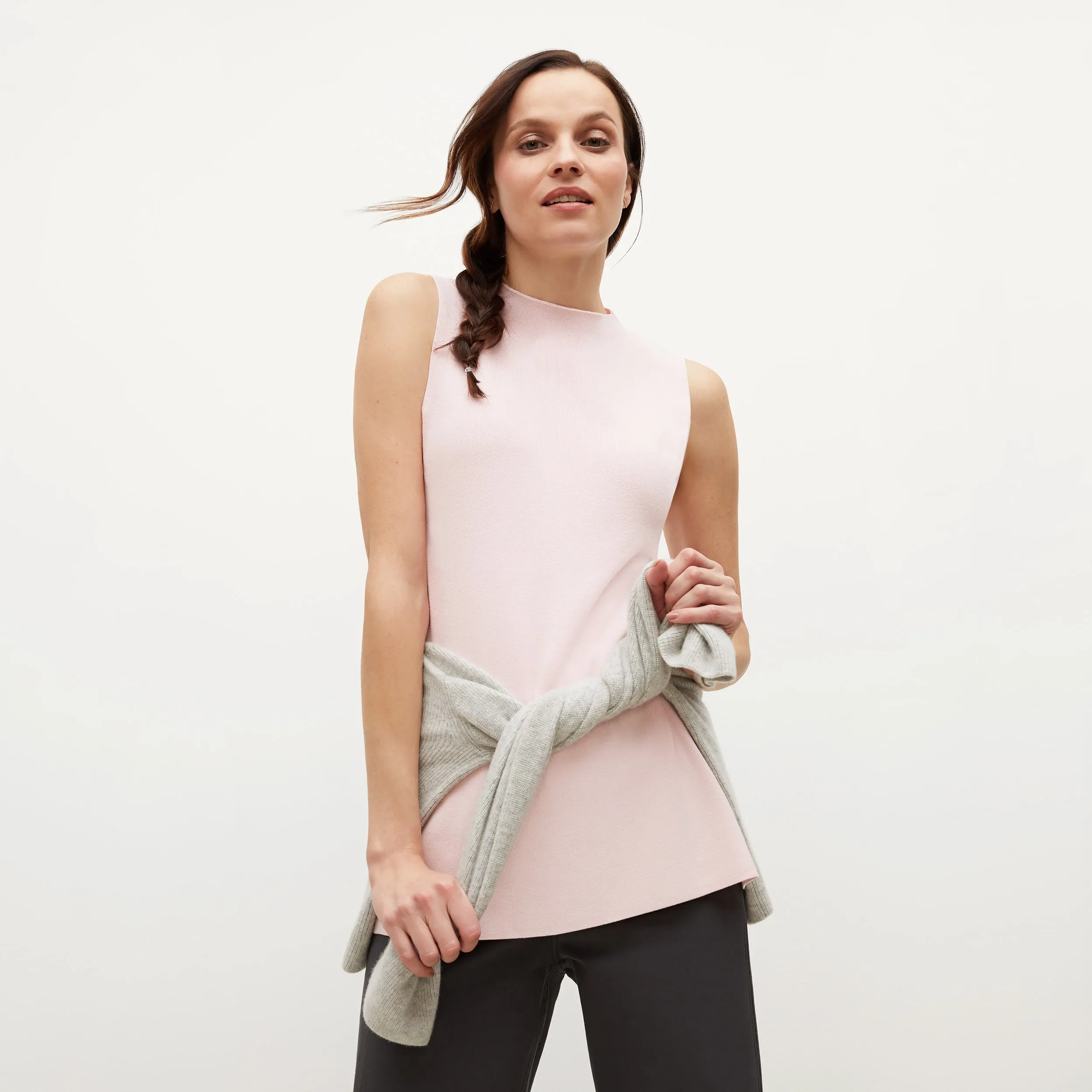 Giulia Top - 365Knit :: Rosewater